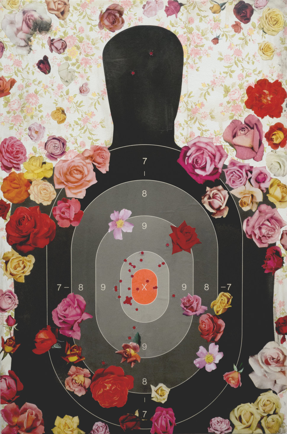 Genevieve Gaignard, “A Rose By Any Other Name Would Smell As Sweet,” Mixed media, 2016