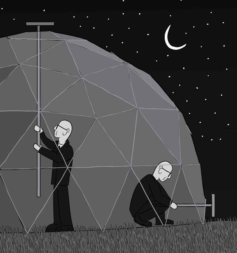 Geodesical Dome Buckminster : Stuart McMIllen